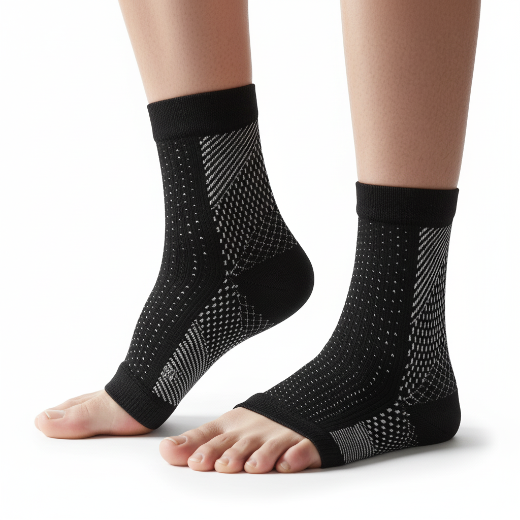 Orthopädische Socken für bessere Durchblutung und warme Füße CalmNight